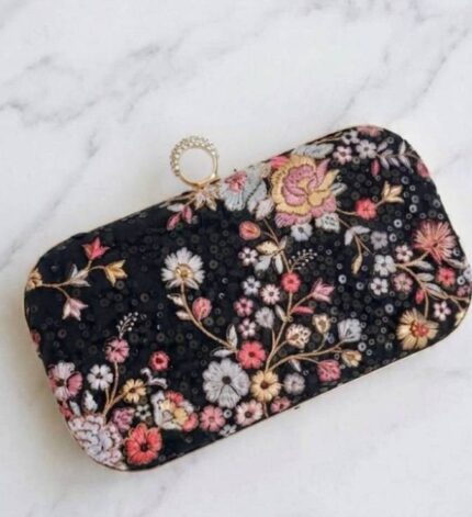 کیف مجلسی زنانه مدل باغچه