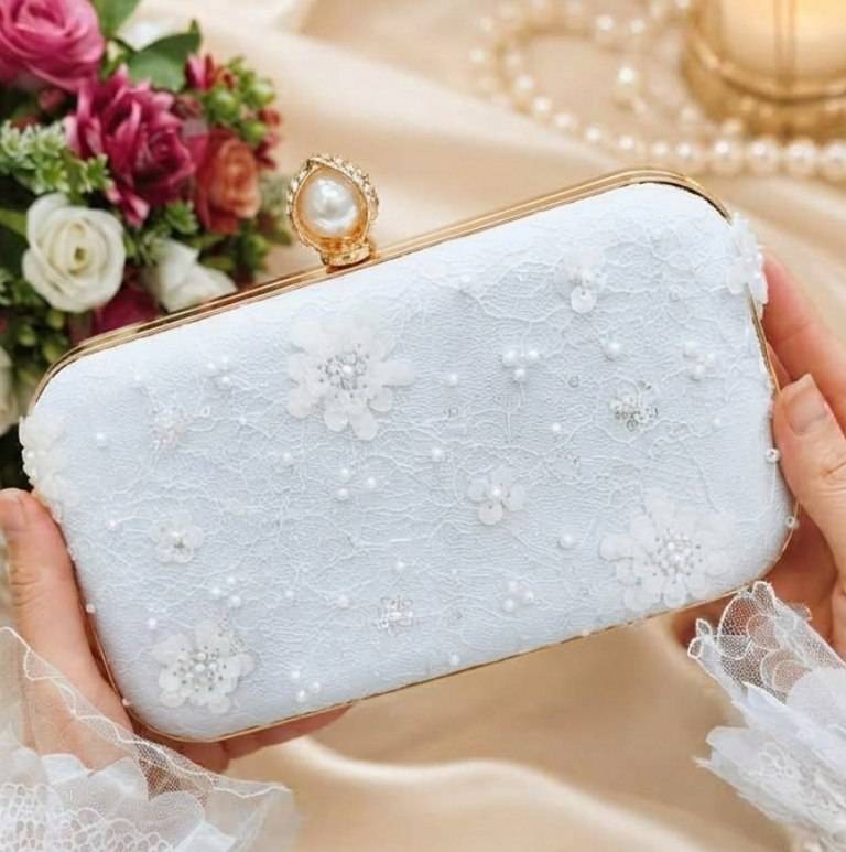 کیف عروس مدل هانسیتا طلایی